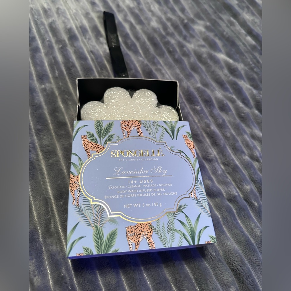 Spongelle: Body Wash Infused Buffer. Lavender Sky Scent